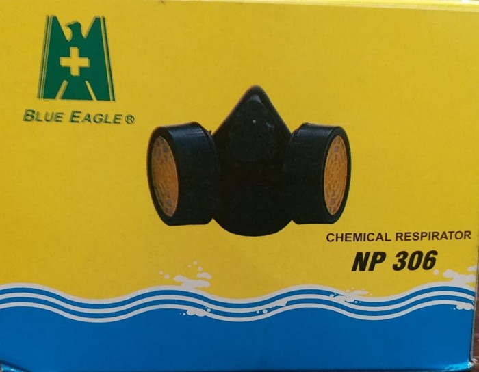BLUE EAGLE NP 306 DOUBLE MASKER RESPIRATOR SAFETY | Lazada Indonesia