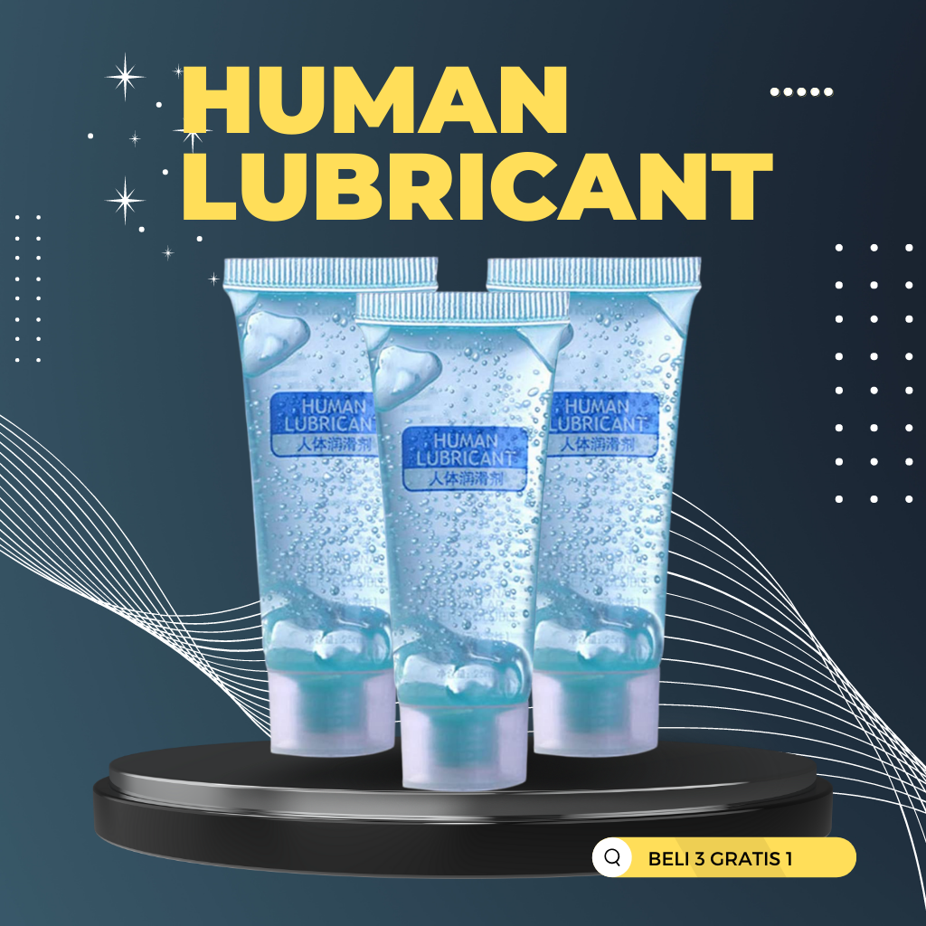 HUMAN LUBRICANT 25ml gel pelumas miss v pelicin buat hubungan intim