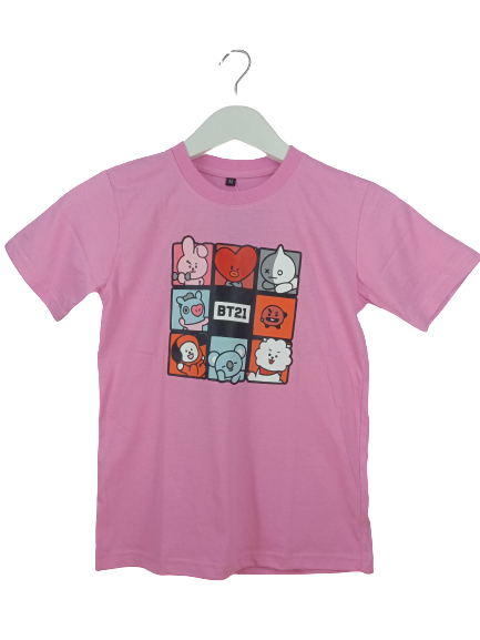 DIWANISHOP-BT21 Kaos 01/BT21 Chimmy/BTS Karakter/Chimmy Indonesia