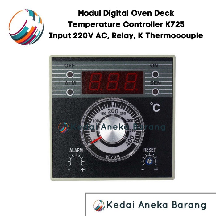 K725 Module Modul Digital Oven Deck Temperature Temperatur Suhu