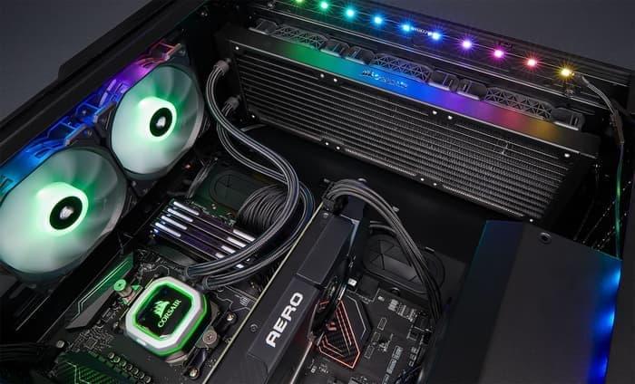 H150i PRO RGB 360mm Liquid CPU Cooler 