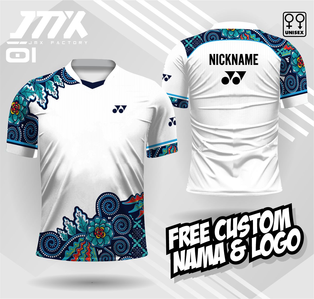 Motif Batik Contoh Design Jersey Jersey Badminton Batik Kaos Bulu