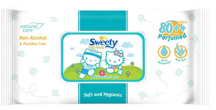 sweety baby wipes