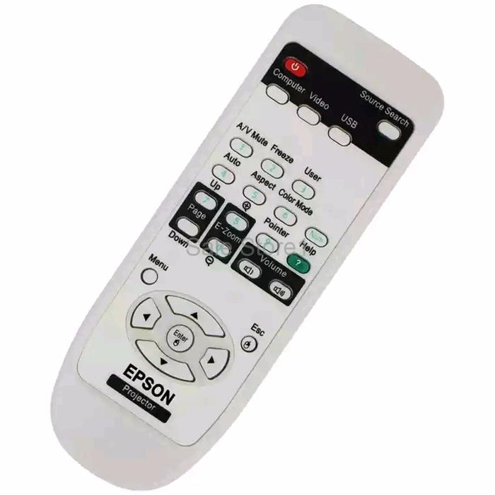TERBATAS Remot Proyektor EPSON Remote Projector EPSON Remote LCD Proy