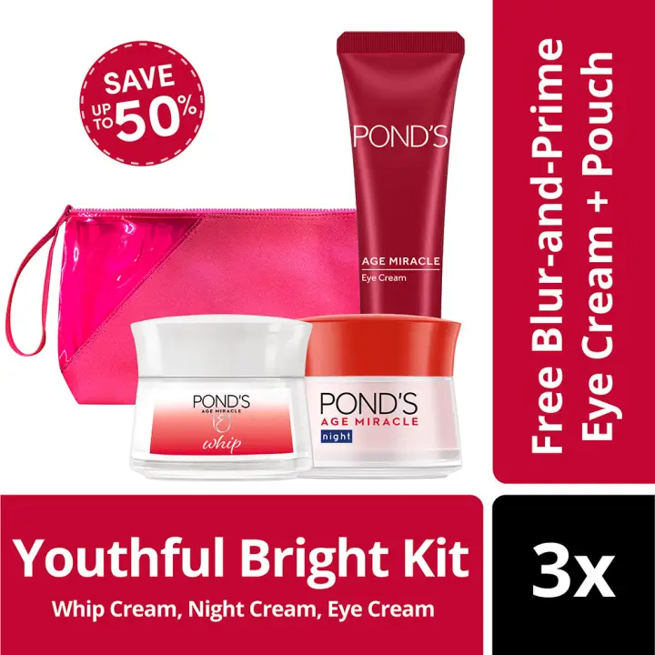ponds whip night cream