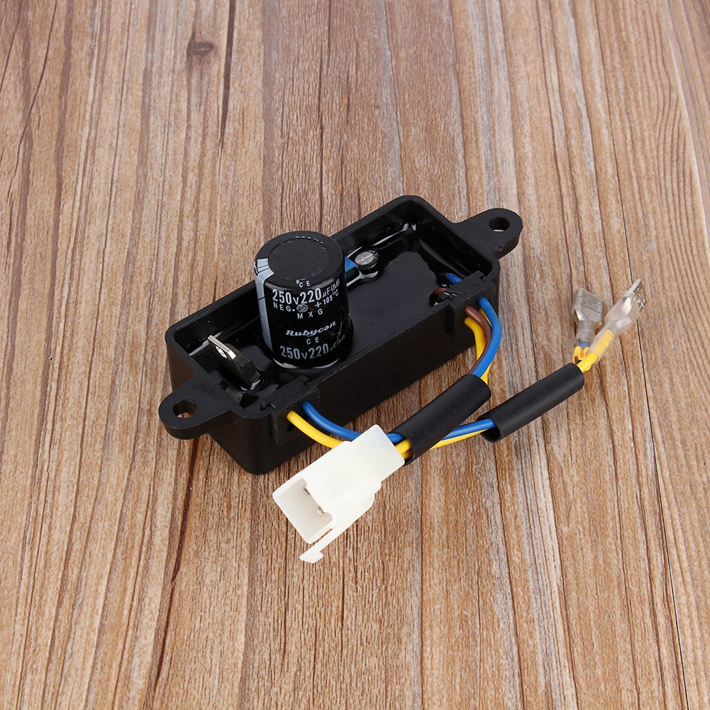 1PCS Voltage Regulator Rectifier Single Phase AVR For 2KW-3KW Gasoline Generator