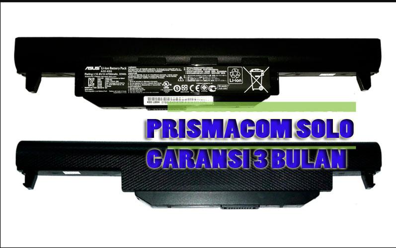 ORIGINAL BATERAI ASUS K55 A55VD A75A A75D A75V K45 K45D K45N A32-K55