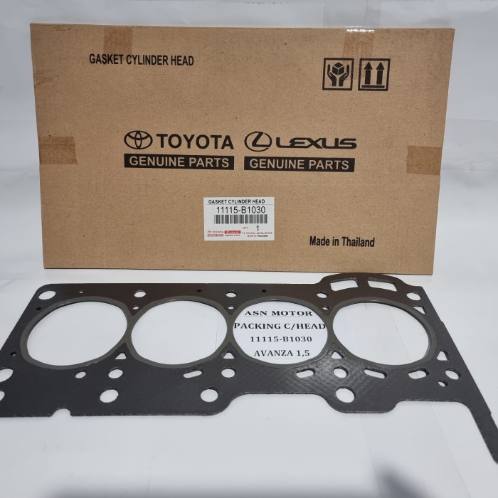 PACKING CYLINDER HEAD GASKET TOYOTA AVANZA 1500CC GENUINE TYPE | Lazada ...