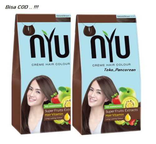 Nyu Creme Hair Colour Pewarna Rambut Natural Brown 2 Pcs Lazada Indonesia Nyu Creme Hair Colour Pewarna Rambut Natural Brown 2 Pcs Lazada Indonesia