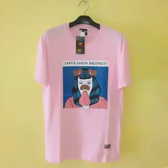 Kaos Cantik Cantik Anjing Membeli Jualan Online T Shirt Dengan