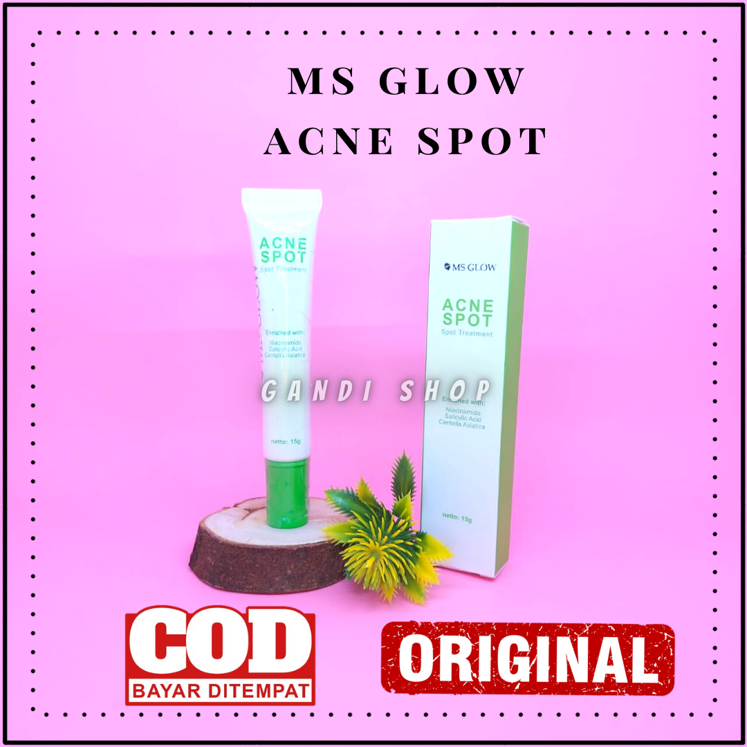 Ms Glow Acne Spot Treatment Salep Jerawat Ms Glow Penghilang Jerawat Lazada Indonesia