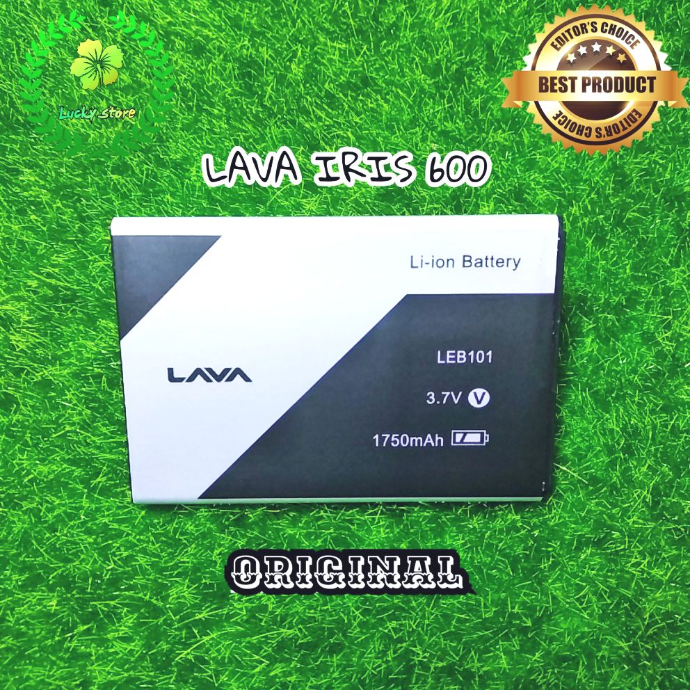 Baterai Battery Batre Hp Lava Iris 600 Leb101 Original Lazada Indonesia
