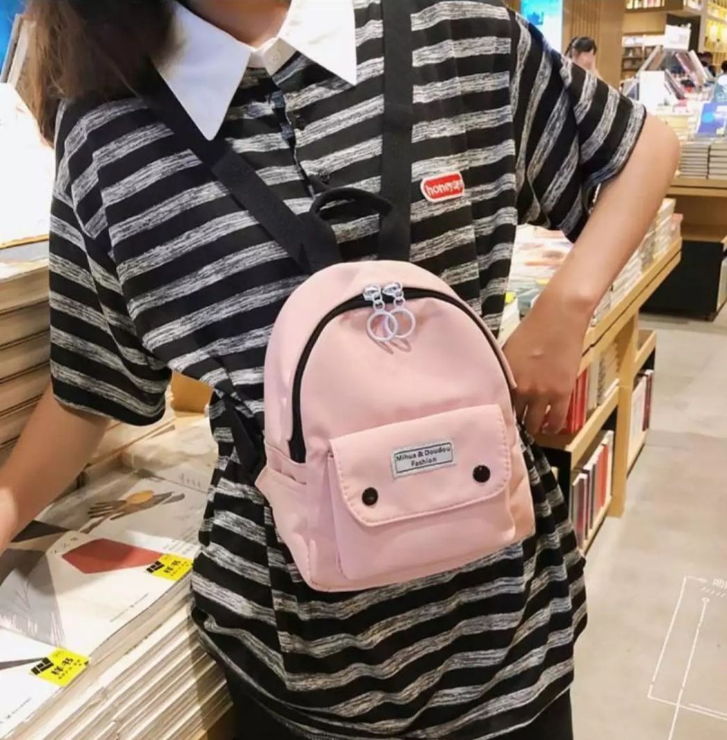 tas ransel mini ala cewe korea 😻😻