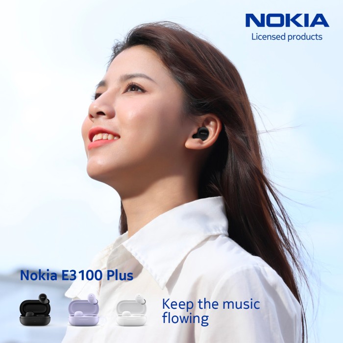 NOKIA E3100 PLUS TRUE WIRELESS EARBUDS BLUETOOTH EARPHONE TWS HD