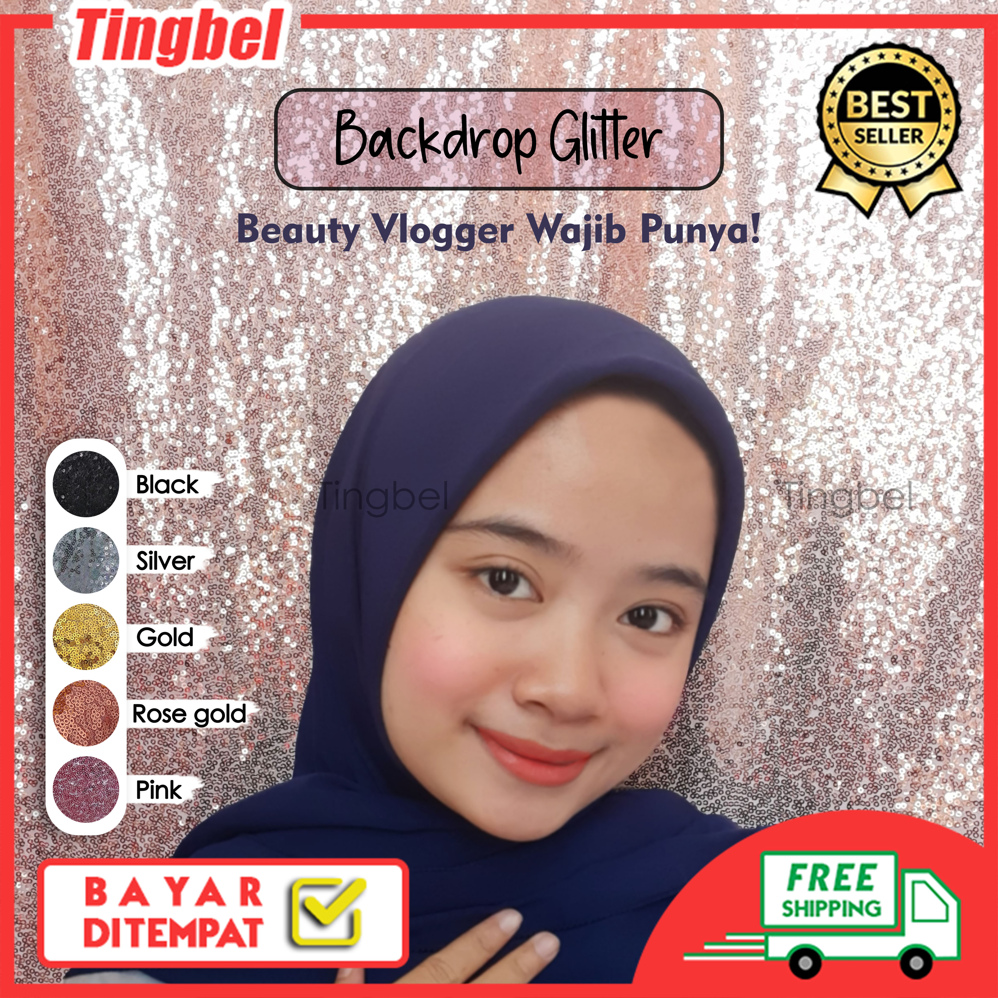 Background Glitter Untuk Vlogger Kain Sequin Sekuin Squin Backdrop Beground Payet Mengkilau Mengkilap Foto Photography Beauty Youtuber Dekorasi Kamar Per Meter Lazada Indonesia
