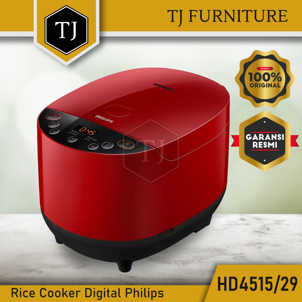 Philips Rice Cooker Digital Daily Collection Penanak Nasi Fuzzy