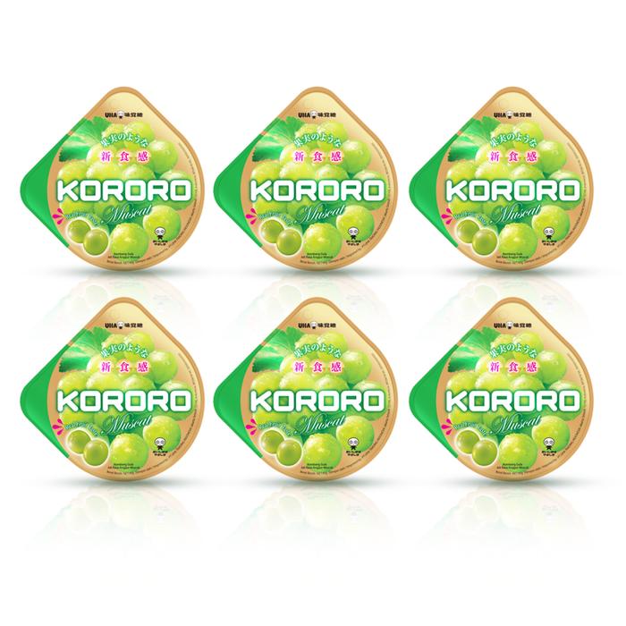UHA KORORO MUSCAT 6 PACK 40 g