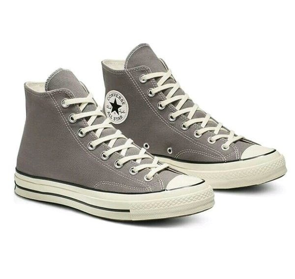 converse grey high cut