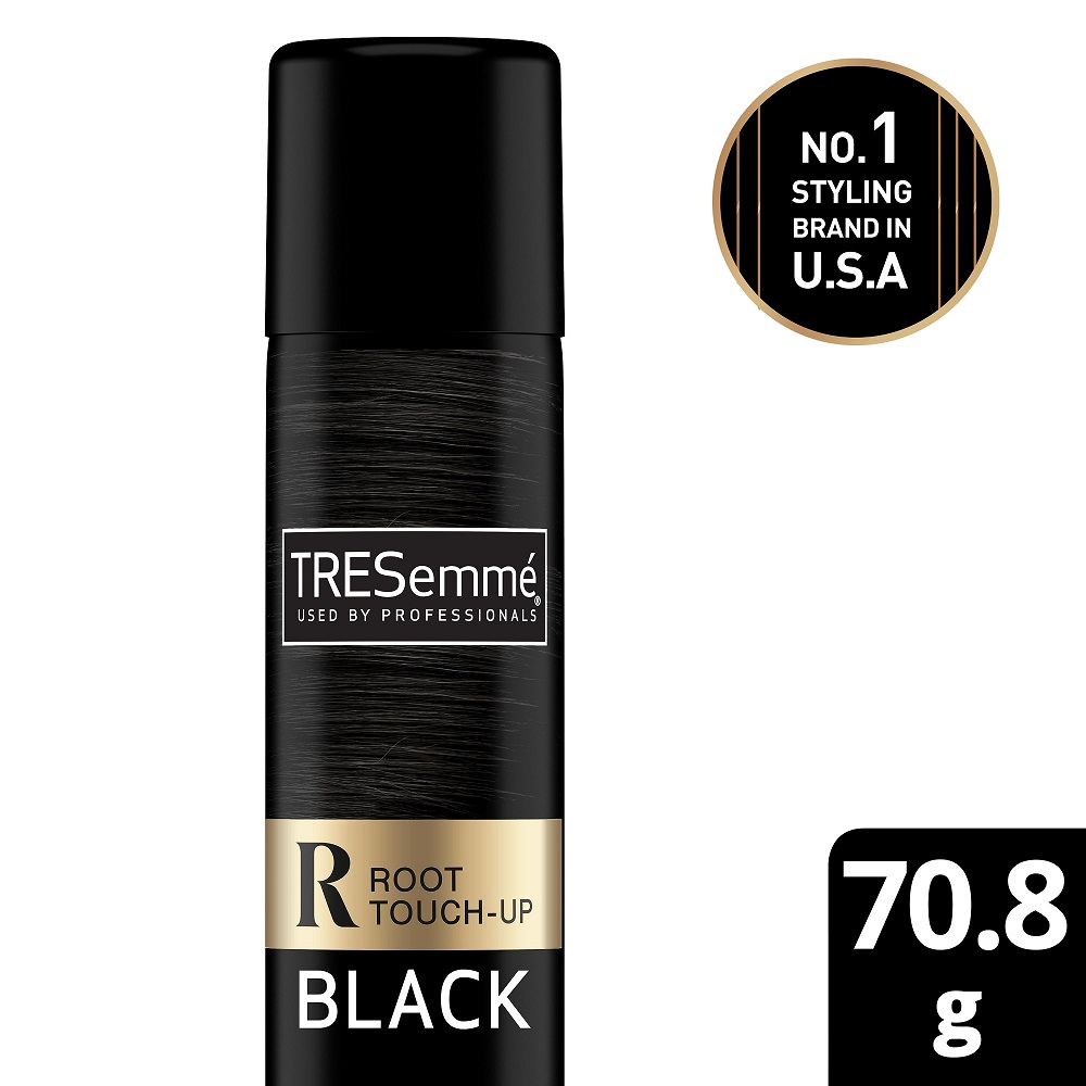 Tresemme Root Touch Up Spray Black 70.8GR untuk Dull, Faded Colored