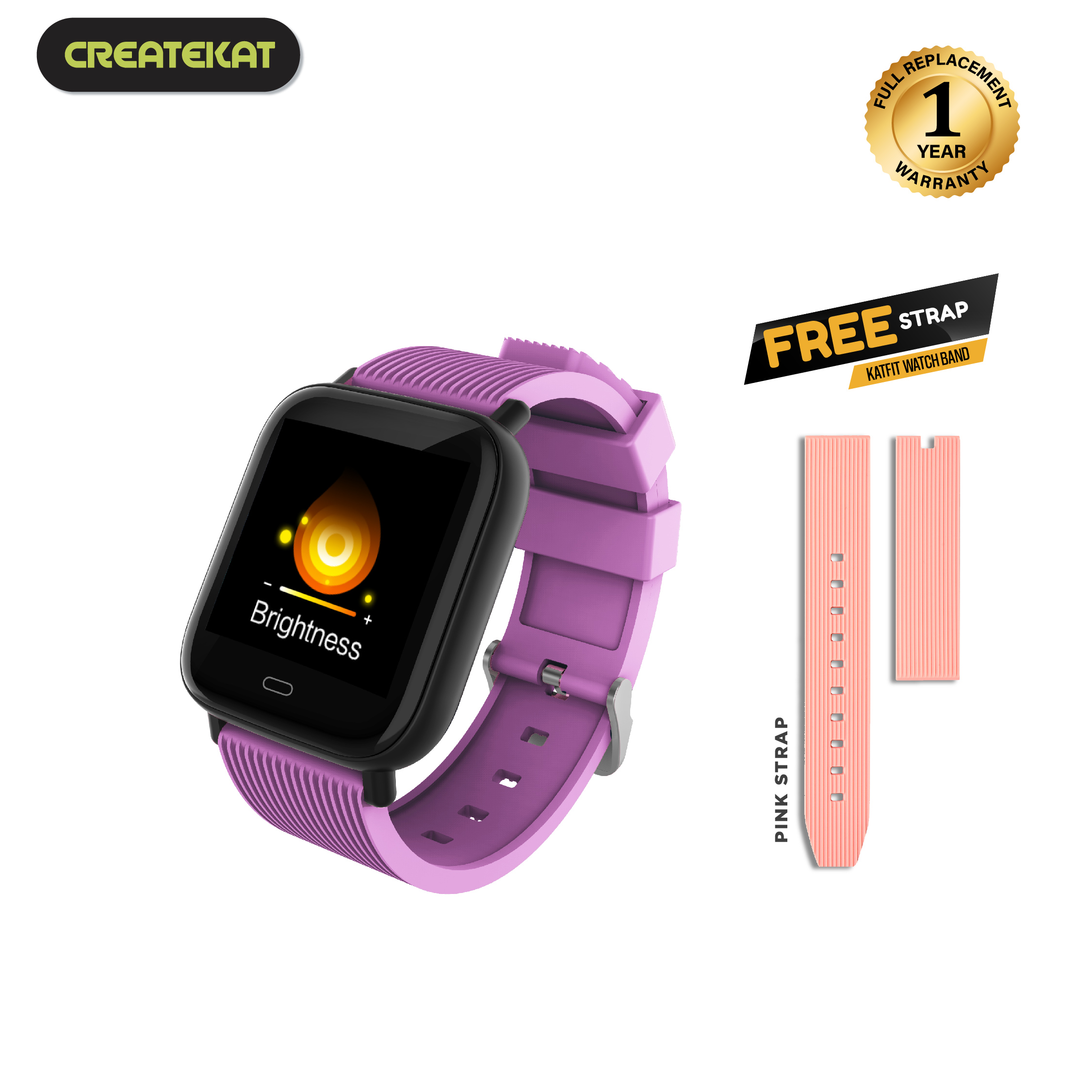 Createkat smart online band