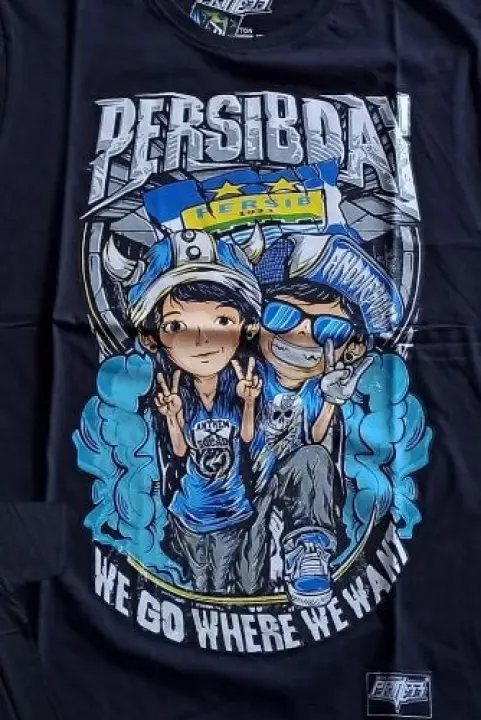 Kaos Persib Day Animasi Keren Pria Wanita Lazada Indonesia