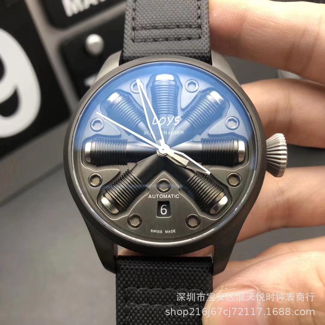 IWC / JAM TANGAN PRIA BRANDED / JAM TANGAN PRIA KEREN / JAM TANGAN IWC TOPGUN
