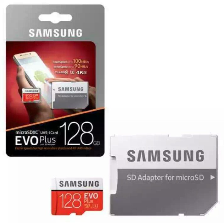 Nirindrashop FREE HEADSET SAMSUNG ORIGINAL+Memory Card / MMC Micro SD  Samsung Evo Plus 128GB Kartu Memori 100MB/S Class 10 / All Smartphone |  Lazada Indonesia