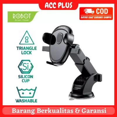 Universal Car Holder ROBOT RT-CH11S 360 Rotable For Smartphone iPhone Android Car Stand Holder Acc Plus