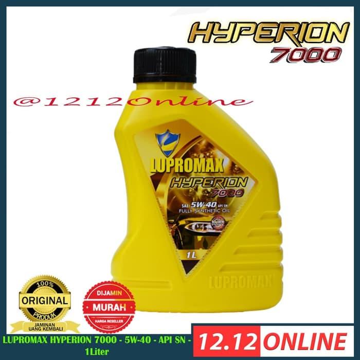 Lupromax Hyperion 7000 5W40 API SN - 1 Liter Oli Mobil / Pelumas Mobil