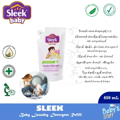 Sleek Baby Laundry Detergent Refill - 450ml