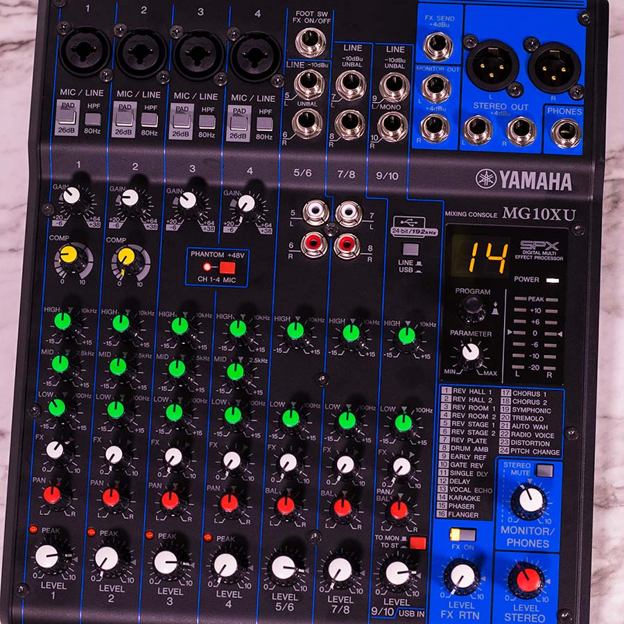 Mixer Yamaha Mg10xu Original 10 Channel Lazada Indonesia