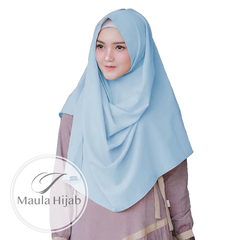 Maula Hijab Jilbab Kerudung Pashmina Instan Pasmina Instant Pastan Sala Syari Diamond Large Terbaru 2019 Trend Lebaran Murah Tangan Pertama