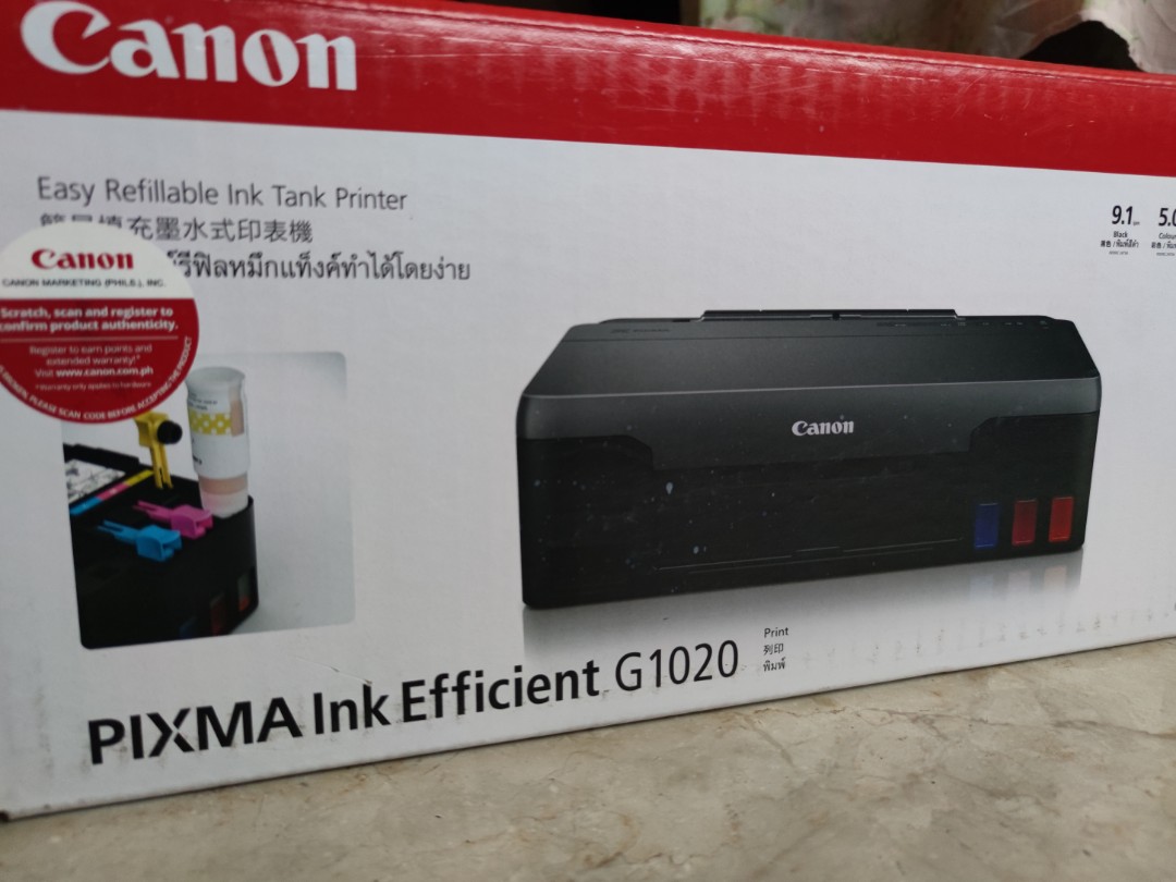 Printer Canon PIXMA G1020 Ink Tank Lazada Indonesia