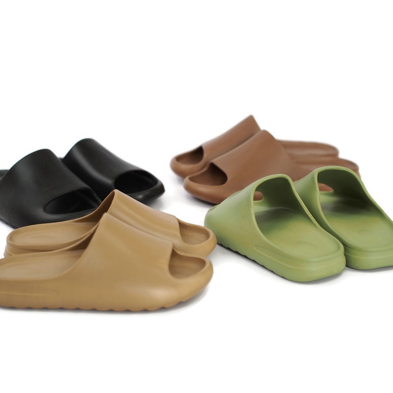 unisex elmo yeezy slides
