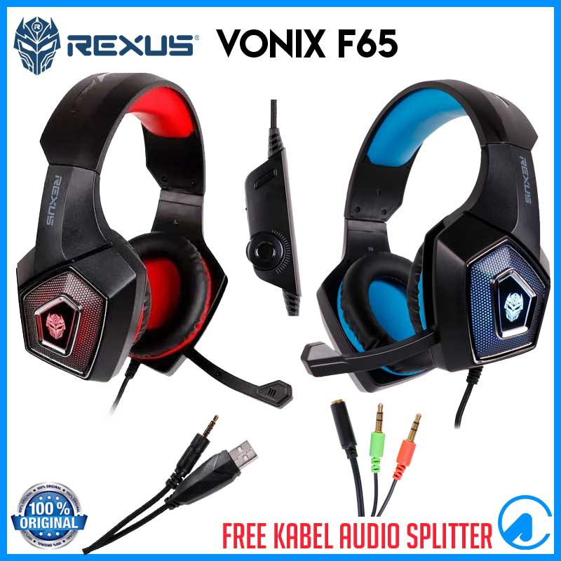 Rexus Headset Gaming F22 F65 F55 F30 F26 F15 995 Plus