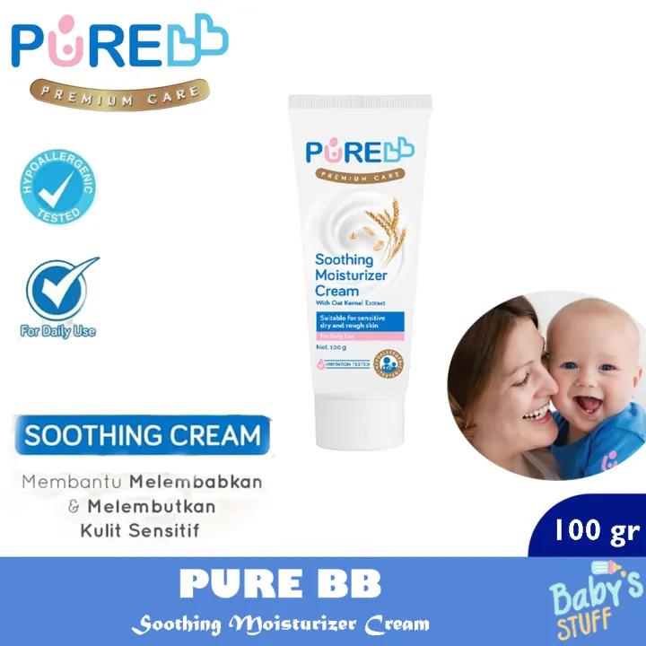 pure soothing moisturizer cream