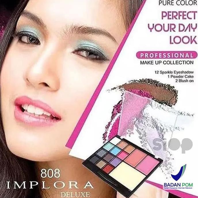 LEVAN 18009 [ IMPLORA 808 ] IMPLORA DELUXE EYE SHADOW & BLUSH ON