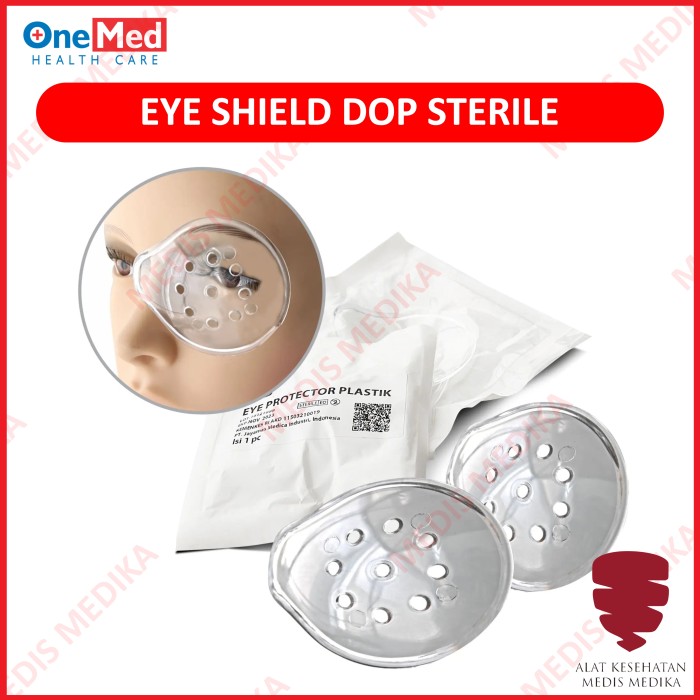 Eye Shield Dop Sterile Onemed Pelindung Mata Protector Steril Pasca