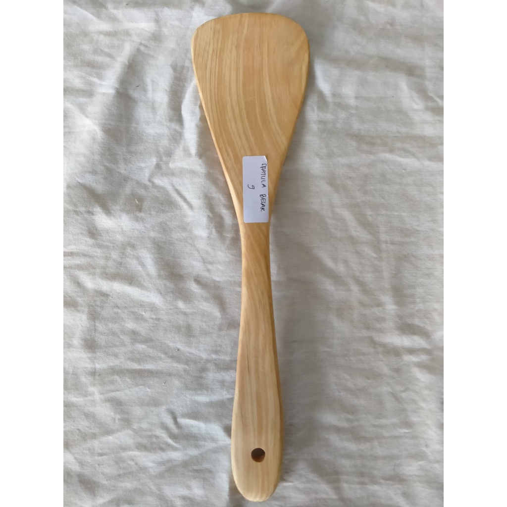 SPATULA BERBAHAN KAYU BAGUS SUTIL KAYU WAJAN TEFLON Lazada Indonesia