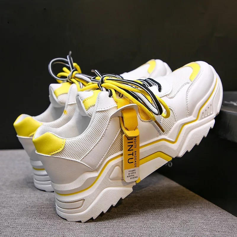 Sepatu JINTU Kuning KOREA Terbaru Bahan Semi Karet, Realpic Sesuai Foto ...