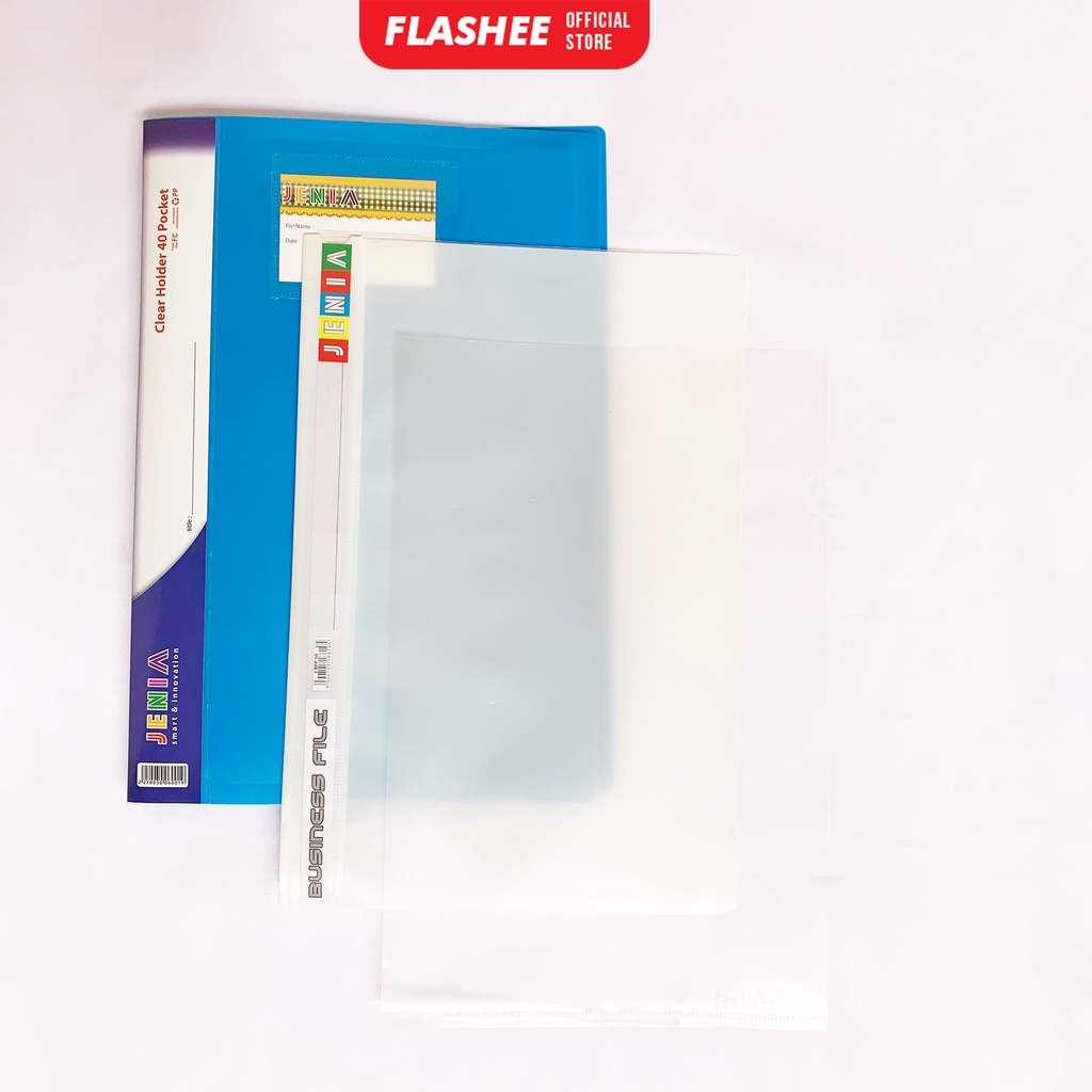 Flashee Map Polos Bening Transparan Jenia Folio F Organizer Dokumen