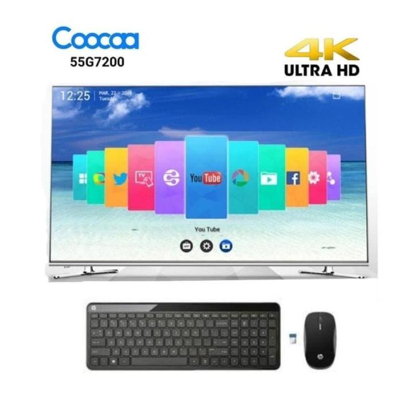 Coocaa 55 Inch Smart LED TV 55S3A12G free Mini Keyboard Bracket HD