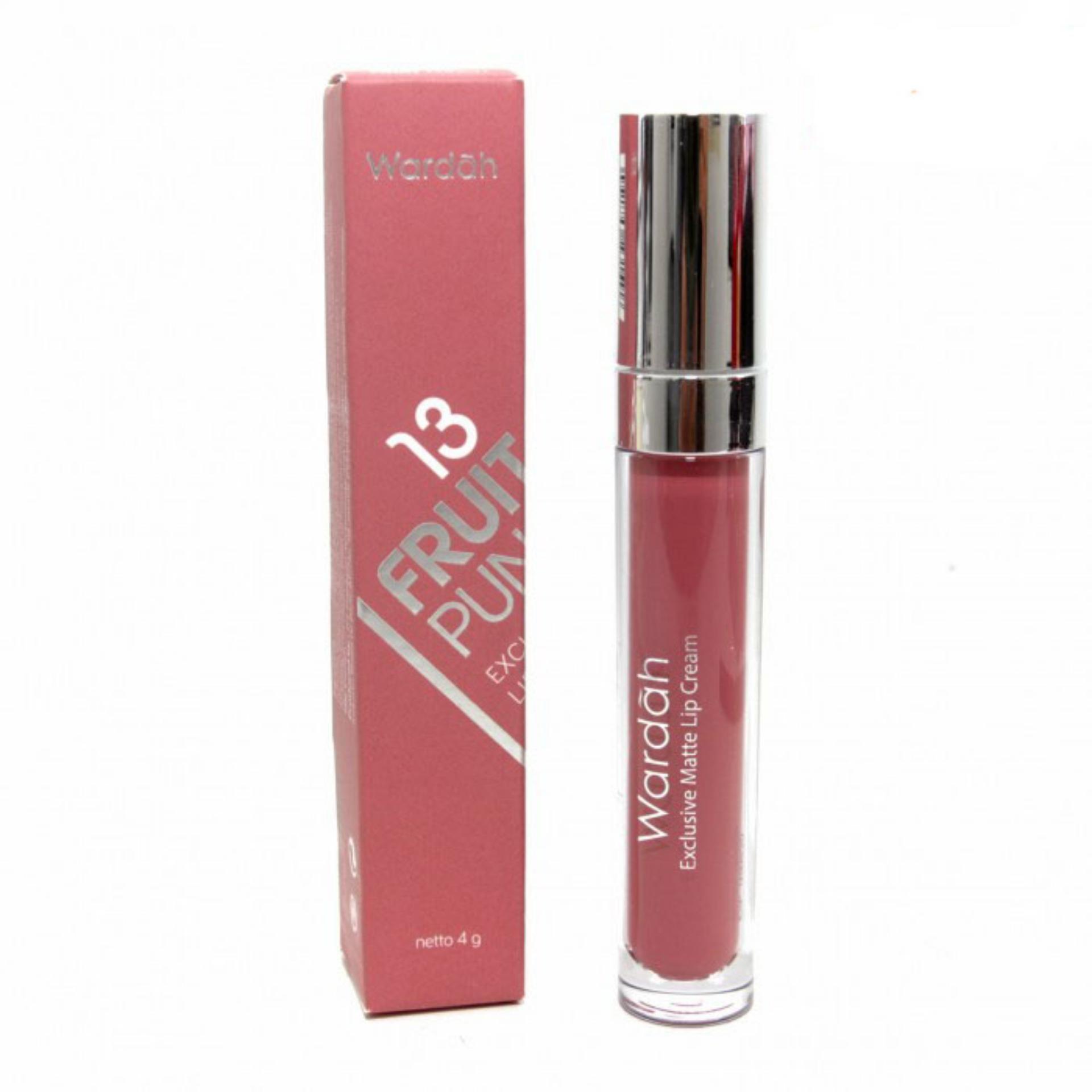 Wardah Exclusive Matte Lip Cream 13 fruit punch