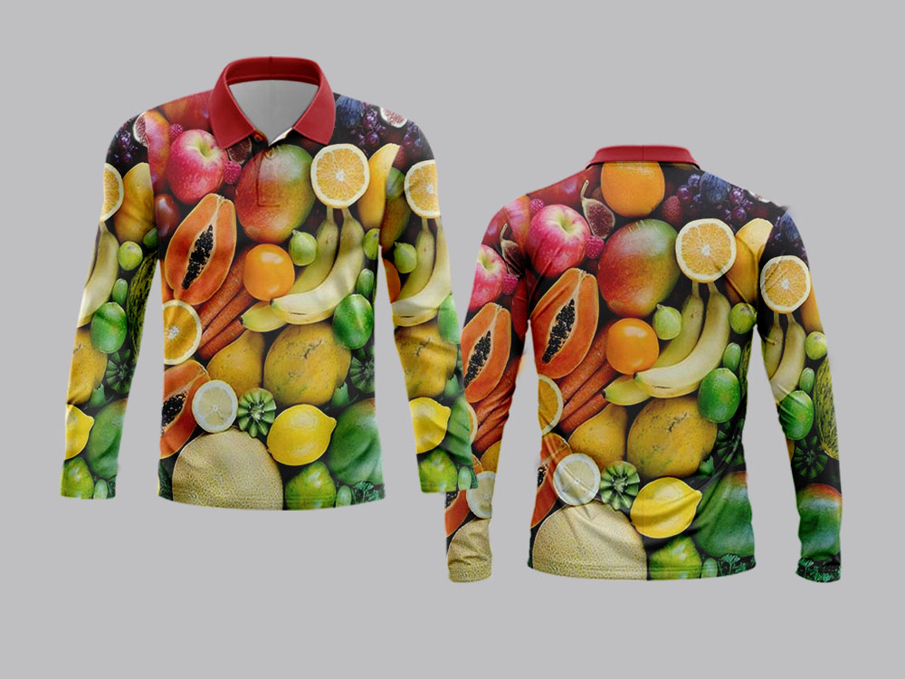 kaos jersey baju polo buah-buahan kaos gambar buah-buahan kaos pria ...