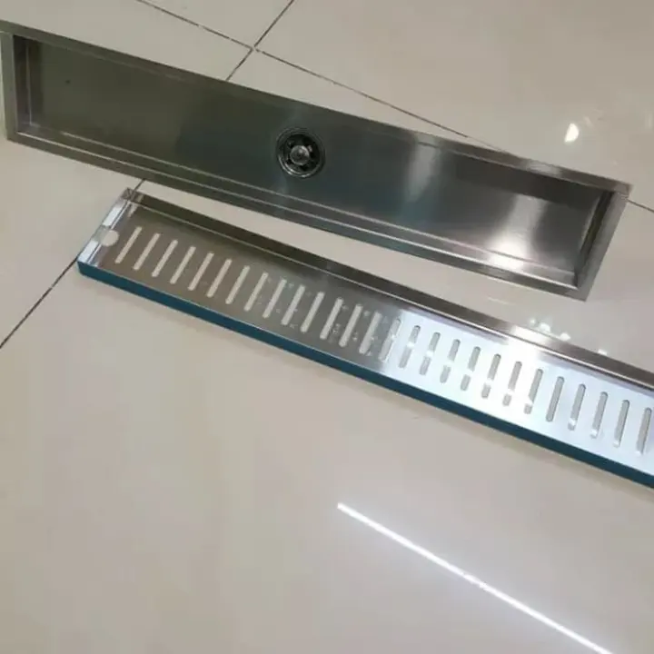 Promo Bisa Cod Floor Drain Panjang Stainless Sus 304 60 Cm Saringan R Mandi 60cm Tersedia Juga Filter Air Minyak Gorengan Teh Wastafel Cuci Piring Lazada Indonesia Stainless Sus 304 60 Cm Saringan R