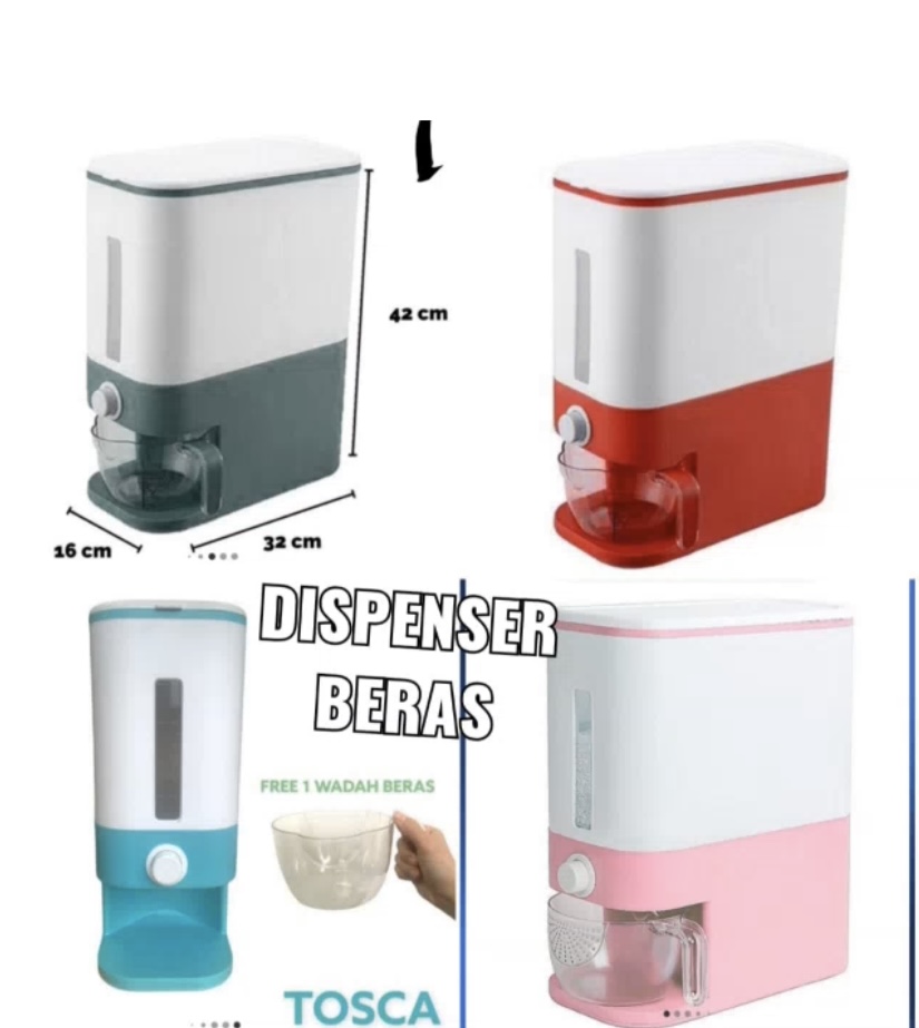 Dispenser Beras 12L , Dispenser Beras 10 Kg | Lazada Indonesia