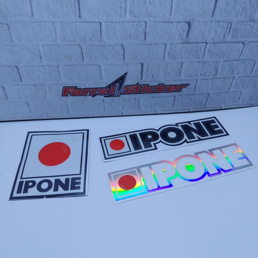 stiker IPONE sticker logo IPONE | Lazada Indonesia