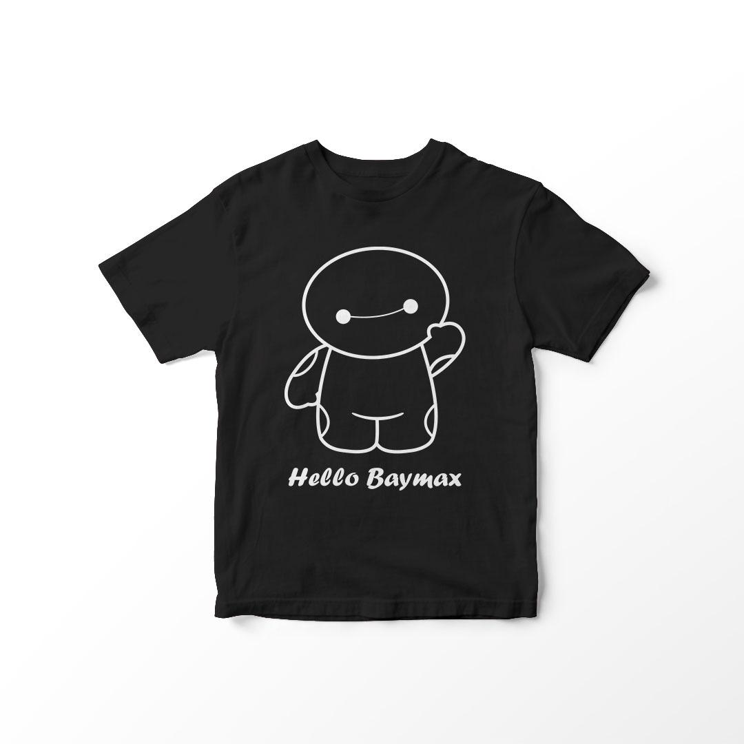 BAJU LENGAN PENDEK HELLO BAYMAX SIZE M 