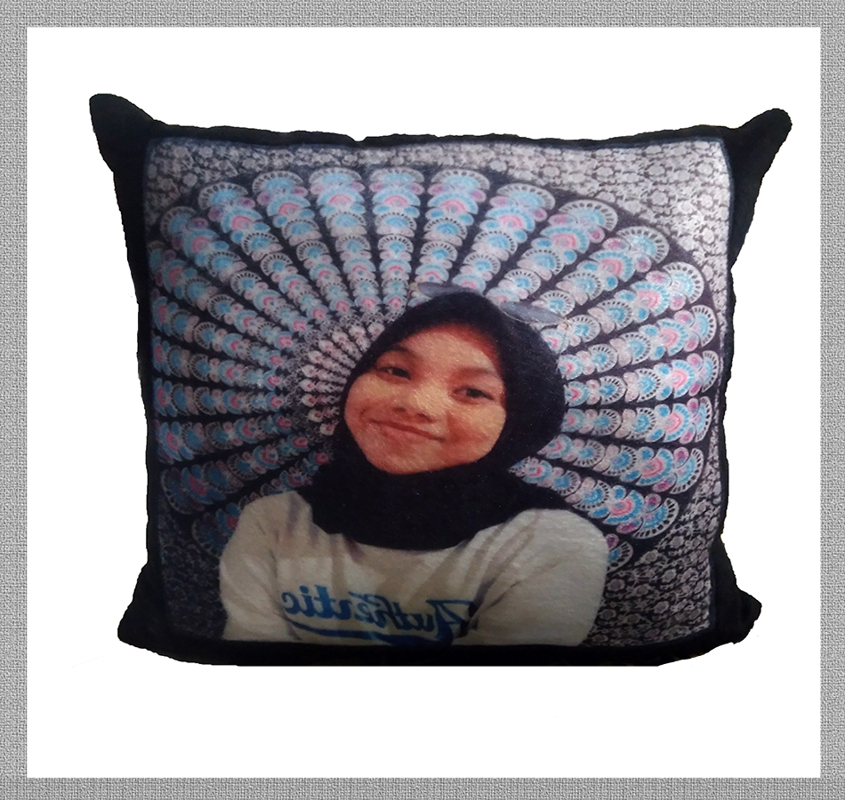 Bantal Custom Foto Sendiri Bahan Velboa 35x35 Lazada Indonesia