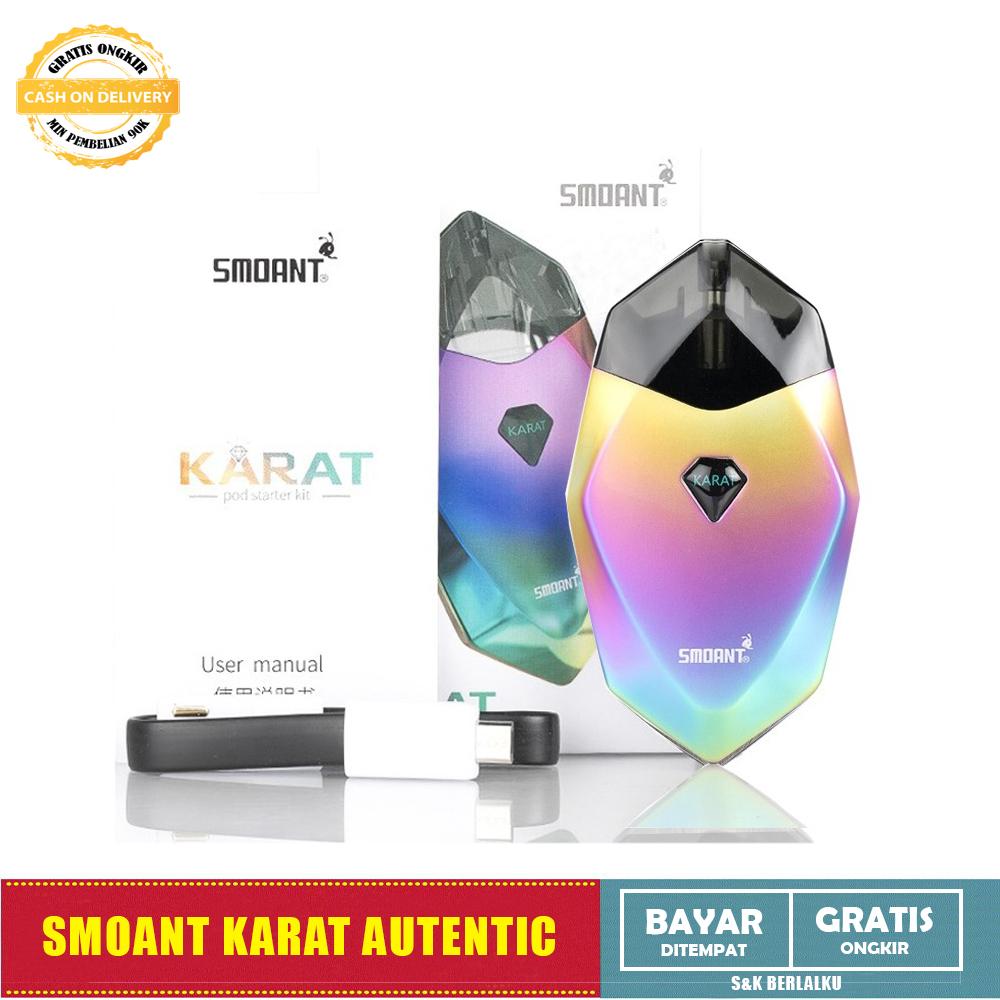 Autentic Smoant Karat Pod Kit 370mAh Battery with 2ml Cartridge Rokok Elektrik Smoant Karat